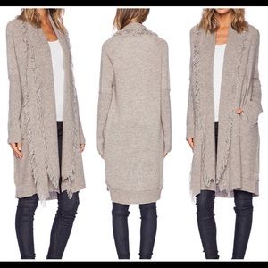 Ella Moss Yuma Long Cardigan in Oatmeal